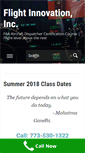 Mobile Screenshot of flightinnovation.com